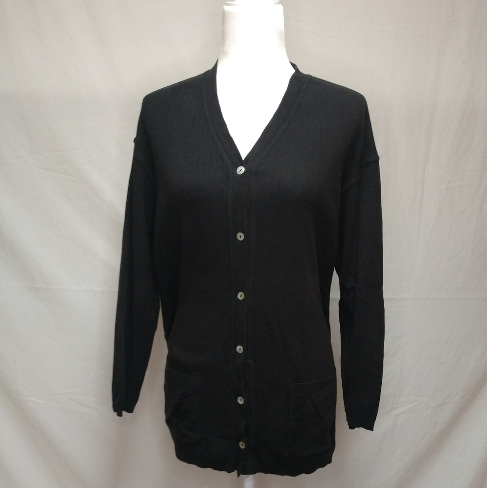Black Cotton Jones New York Sport Cardigan